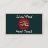 Carte De Visite Street Food Truck (Devant)
