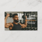 Carte De Visite Strength Coach (Devant)