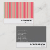 Carte De Visite Stripes 310515 (09) (Devant / Derrière)