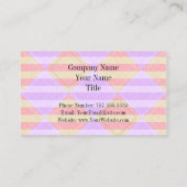 Carte De Visite Stripes, Diamants, Motifs tachetés par STaylor (Dos)