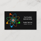Carte De Visite Structure atomique de la science moderne (Devant)