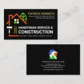 Carte De Visite Structure de construction créative Générateur de p (Devant / Derrière)