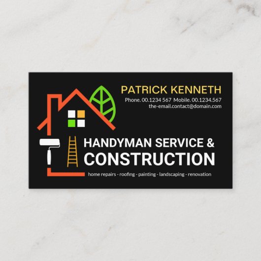 Carte De Visite Structure de construction créative Générateur de p (Devant)