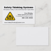 CARTE DE VISITE STS 2 (Devant / Derrière)