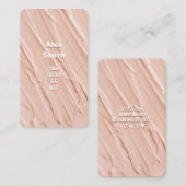 Carte De Visite Stucco (Devant / Derrière)