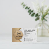 Carte De Visite Stucco Construction (Debout devant)