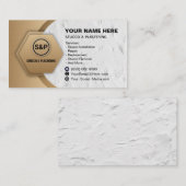Carte De Visite Stucco Construction (Devant / Derrière)