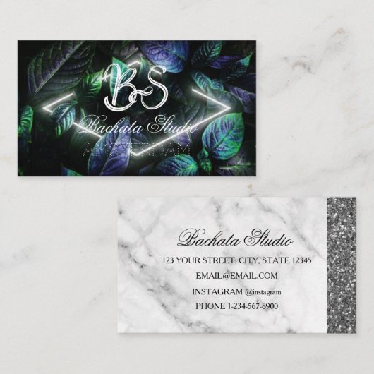 Carte De Visite Studio Bachata (Devant / Derrière)