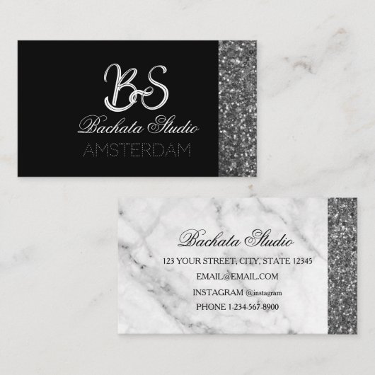 Carte De Visite Studio Bachata (Devant / Derrière)