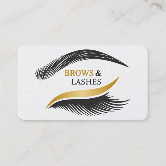 Carte De Visite Studio Brows and Lashes (Devant)