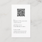 Carte De Visite Studio Créatif | Marque artisanale et visuelle (Dos)