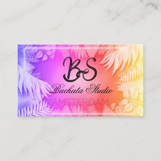 Carte De Visite Studio de Bachata (Devant)