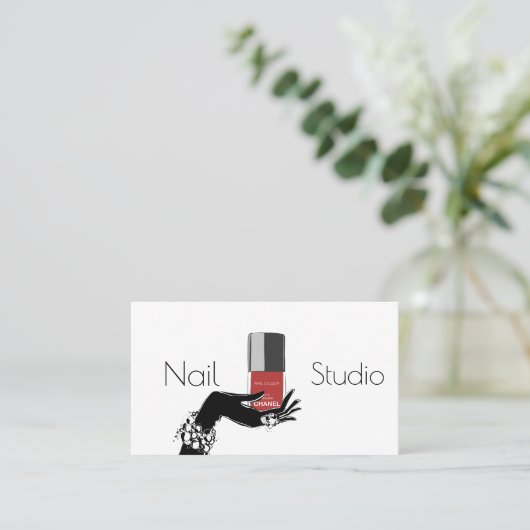 Carte De Visite Studio de clou (Debout devant)