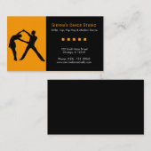 Carte De Visite Studio de danse (Devant / Derrière)
