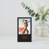 Carte De Visite Studio de danse instructeur (Debout devant)