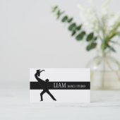 Carte De Visite Studio de danse professionnel, instructeur (Debout devant)