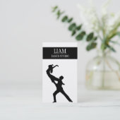 Carte De Visite Studio de danse professionnel, instructeur (Debout devant)