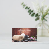 Carte De Visite Studio De Massage (Debout devant)
