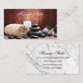 Carte De Visite Studio De Massage (Devant / Derrière)
