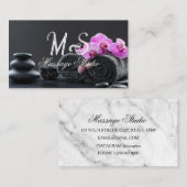 Carte De Visite Studio De Massage (Devant / Derrière)