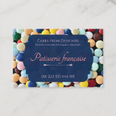 Carte De Visite Studio de pâtisserie coloré (Devant)