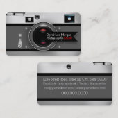 Carte De Visite Studio De Photographie (Devant / Derrière)