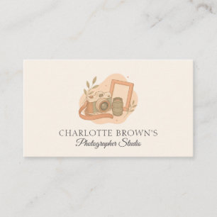 Carte De Visite Studio de photographie Photographe