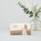 Carte De Visite Studio de photographie professionnel (Debout devant)