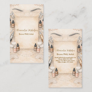Carte De Visite Studio de PMU neutre et soft branding