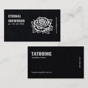 Carte De Visite Studio De Tattoo
