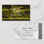 Carte De Visite Studio de yoga (Devant / Derrière)