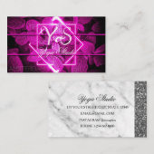 Carte De Visite Studio de yoga (Devant / Derrière)