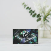 Carte De Visite Studio de yoga (Debout devant)