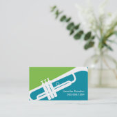Carte De Visite Studio d'instruments de musique pour les professeu (Debout devant)