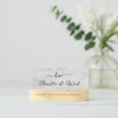 Carte De Visite STUDIO mariage & BOUTIQUE DE MODE DE VIE (Debout devant)