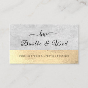 Carte De Visite STUDIO mariage & BOUTIQUE DE MODE DE VIE