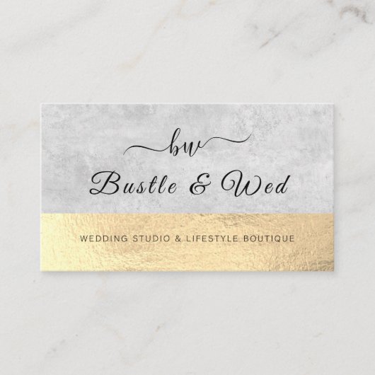 Carte De Visite STUDIO mariage & BOUTIQUE DE MODE DE VIE (Devant)