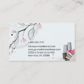 Carte De Visite Studio Nail Art (Dos)