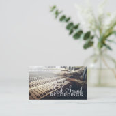 Carte De Visite Studio Professionnel Artistes de musique (Debout devant)