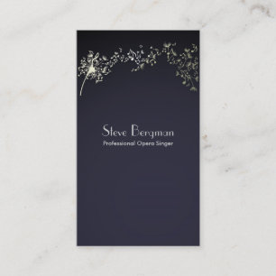 Carte De Visite Studio professionnel d'école de professeur d'opé