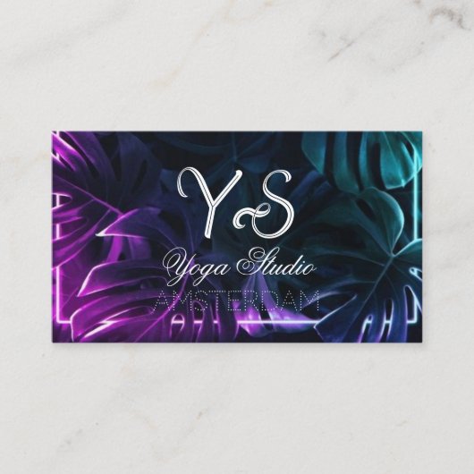 Carte De Visite Studio Yoga (Devant)
