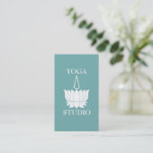 Carte De Visite Studio Yoga (Debout devant)