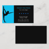 Carte De Visite Studio Yoga (Devant / Derrière)