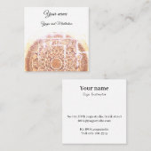 Carte de visite studio Yoga (Devant / Derrière)