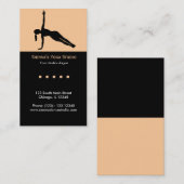 Carte De Visite Studio Yoga (Devant / Derrière)