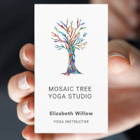 Studio Yoga Coloré Mosaic Tree