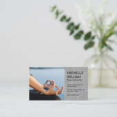 Carte De Visite Studio Yoga | Méditation (Debout devant)