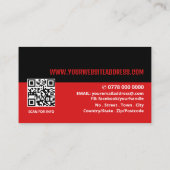 Carte De Visite Styish Modern Political Campgner (Dos)