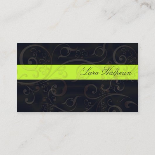 Carte de visite stylé (Devant)