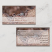 Carte De Visite Style 100% naturel biologique bois (Devant / Derrière)